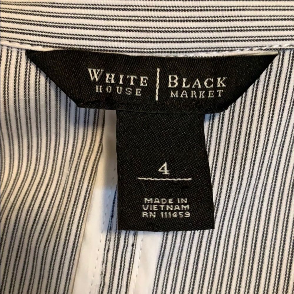 White House black market blazer SZ 4 - Picture 3 of 5